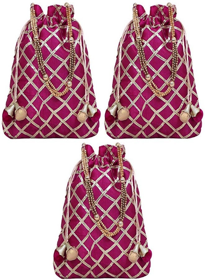 DUCHESS Women Potli Bag (Pack of 3)